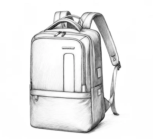 Backpack Design Drawing Backpack Design Drawing